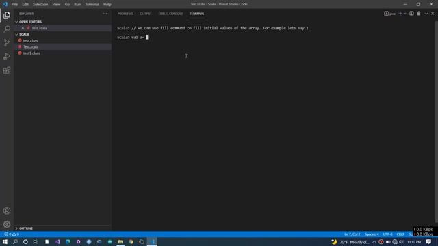 Scala Functional Programming - #4 - Arrays смотреть онлайн