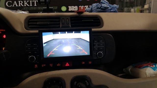 Radio Carkit Android IOS Fiat Panda + Telecamera + radio Dab смотреть онлайн