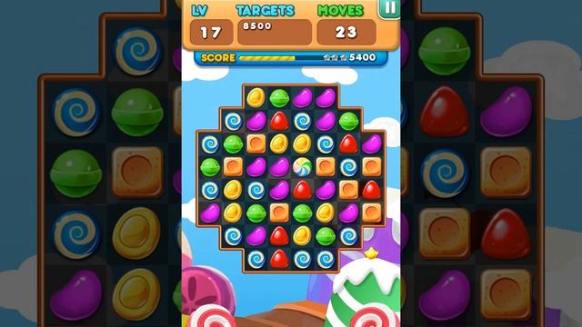 Candy Sweet Frenzy Walkthrough Level 17 смотреть онлайн