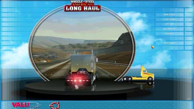 18 Wheels of Steel American Long haul intro + menu music смотреть онлайн