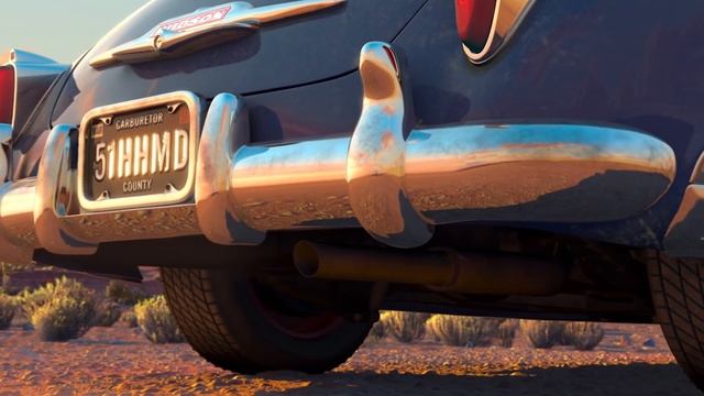 Doc Hudson Races Through Willy's Butte | Pixar Cars смотреть онлайн