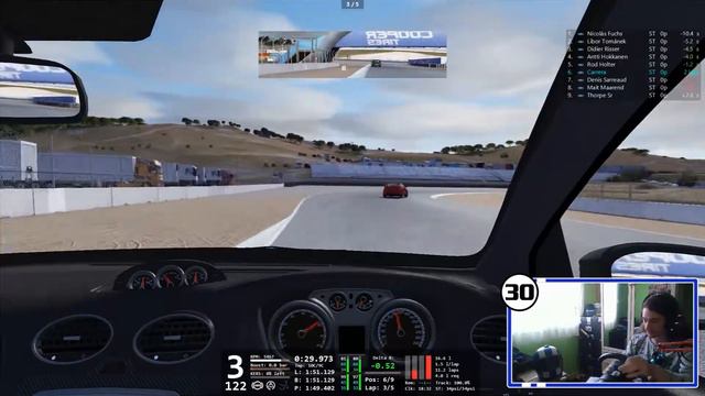 No hay que perder el Focus | Carrera en Assetto Corsa смотреть онлайн