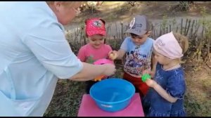 Занятие для детей раннего возраста "Игры с водой"