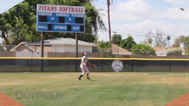 Ariana Abalos Softball Skills Video смотреть онлайн