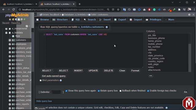 027 قواعد بيانات MySql بالعربي | البحث باستخدام المعامل LIKE смотреть онлайн
