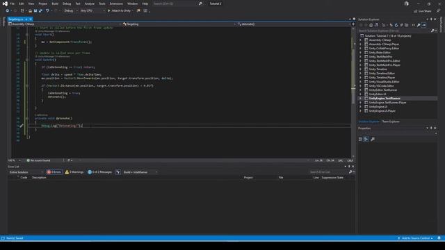 Unity Tutorial 2: "SendMessage". In-game messaging and scripting смотреть онлайн