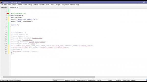 C language for beginners (Structure programming language - introduction)