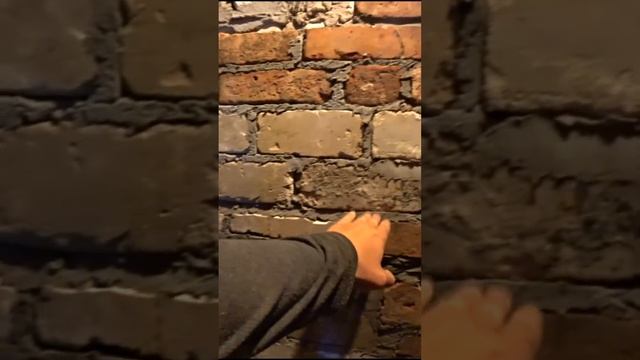 Сделали дверной проем и достроили стену в будущем туалете 4 часть