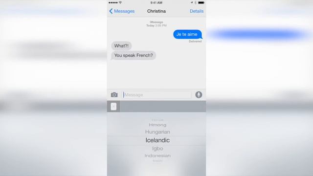 Slated - клавиатура для iOS 8 с переводчиком на 80 языков в реальном времени | Яблык смотреть онлайн
