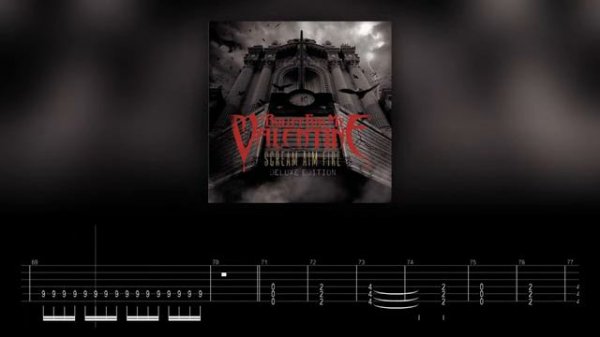 Bullet For My Valentine - Waking The Demon (Drums and Bass Backing Track with Guitar Tabs)