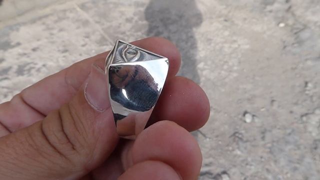 Кольцо "Всевидящее око" . Серебро 925 пробы. Чернение смотреть онлайн