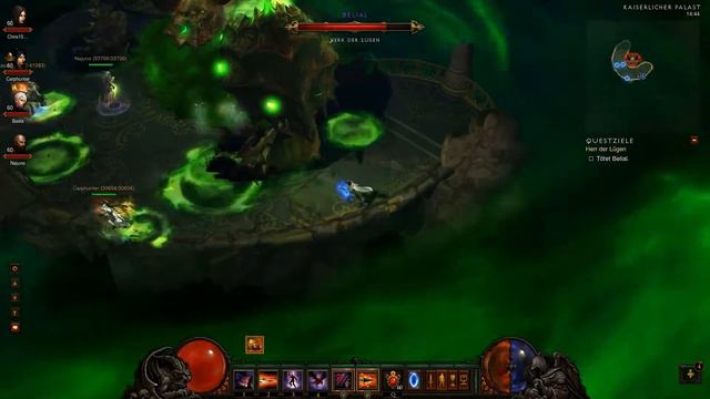 Diablo 3 - Belial Inferno Group Kill [Full-HD] смотреть онлайн