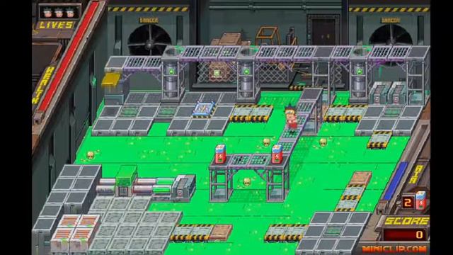 Acid Factory | Part 1 | Levels 1-9 | Gameplay | Retro Flash Games смотреть онлайн