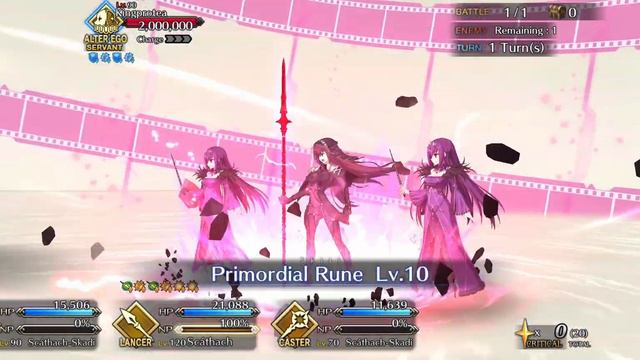 [FGWoah TA] Scathach 1 Turn Kingprotea (Seraph Main Interlude) [Frontline Only] смотреть онлайн