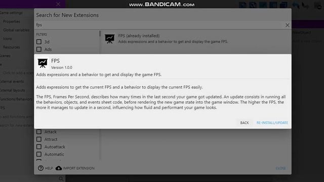 Display FPS in Gdevelop Game | FPS Extension in Gdevelop 5 смотреть онлайн