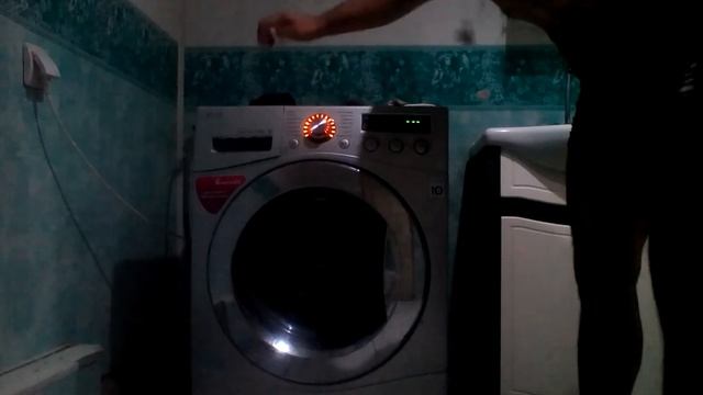 Ручной запуск стиральной машины LG1281TD5