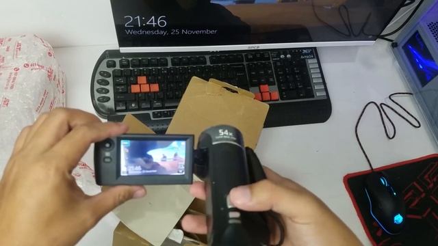 Unboxing Handycam Sony HDR CX240E Harga Dibawah 1 JUTA | Second Pada November 2020 смотреть онлайн