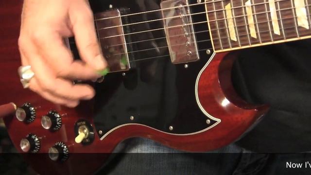 David Allen Crazy Cats humbucker guitar pickups demo with Gibson SG смотреть онлайн