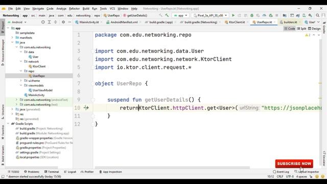 Android Jetpack Compose Networking with Ktor Client смотреть онлайн