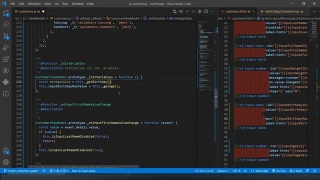 Oracle JET (v11) - Lesson 2 - Part 8 - Create a Form with OJET Inputs (oj-input-date) смотреть онлайн