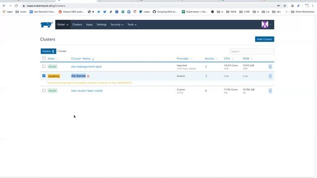 Deploy Rancher Kubernetes Engine on your local machine through the Rancher Shared as a Service env. смотреть онлайн