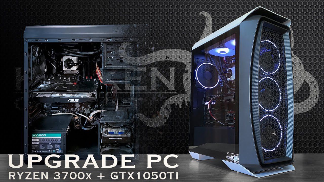 Апгрейд подписчика | Ryzen 3700x + 1050Ti | сборка пк смотреть онлайн