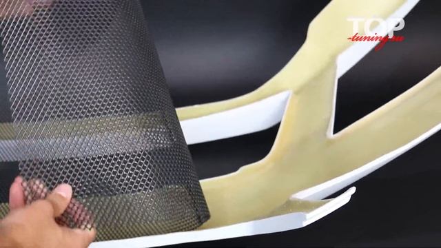 Супер эластичная сетка в бампер и решетку радиатора смотреть онлайн