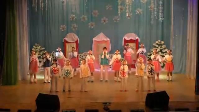 1266 Студия эстрадной песни «Школьная пора»Рождество посёлок Яйва, смотреть онлайн