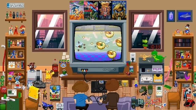 Super Fantasy Zone (SEGA Genesis) - Dreaming Tomorrow смотреть онлайн