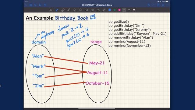 [HD] EECS1022 W21 - Java Tutorials - Week 12 - Part A - Problem: A Birthday Book Application смотреть онлайн