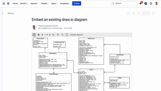 How to embed and sync existing draw.io diagrams in Confluence Cloud смотреть онлайн