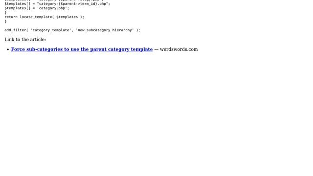 Wordpress: How to make child categories recognize parent's template displays? (3 Solutions!!) смотреть онлайн