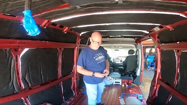 Insulating With 3m Thinsulate.  Ram Promaster 3500 Extended