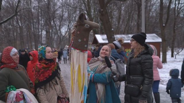 Масленица в Санкт-Петербурге. Дарья Морозова смотреть онлайн