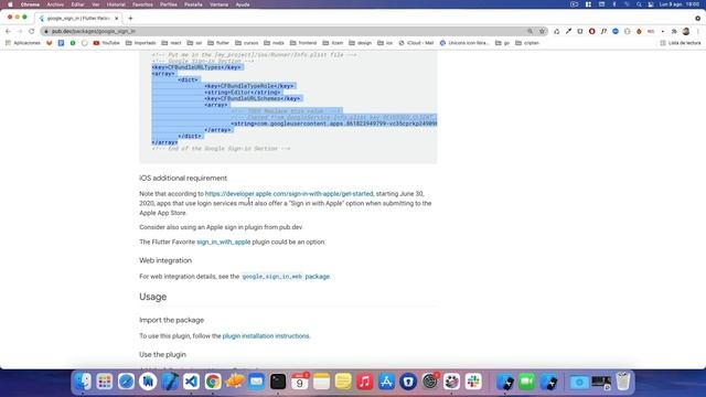 Flutter - Firebase Authentication - 33 (instalando y configurando google_sign_in) смотреть онлайн