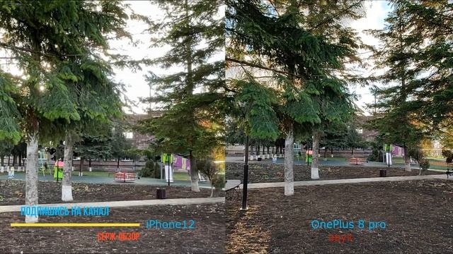 iphone 12 vs oneplus 8pro . камеры дневной тест. КТО КРУЧЕ? смотреть онлайн