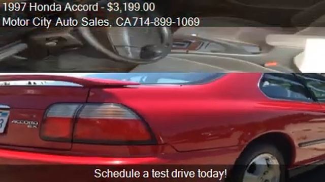 1997 Honda Accord Special Edition coupe - for sale in Huntin смотреть онлайн