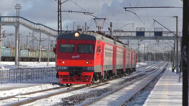 ЭТ2М-072 сообщением Екатеринбург-Пасс. — Дружинино смотреть онлайн