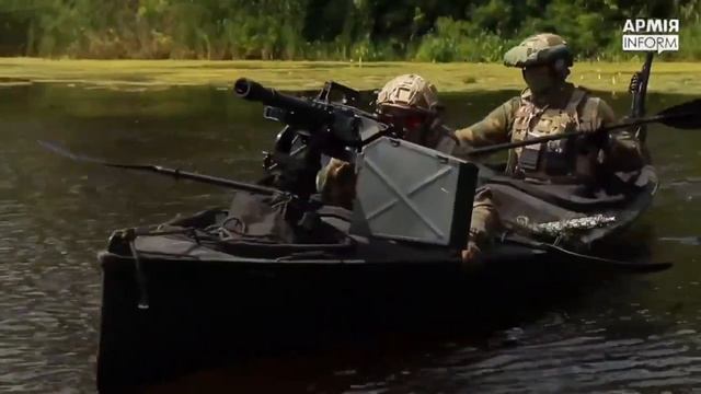 Успытание украинской лёгкой боевой лодки "Полоз М16" с автоматическим гранотомётом УАГ-40 смотреть онлайн