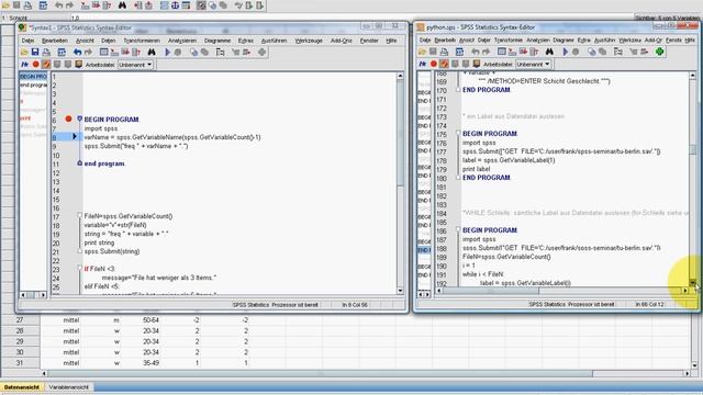 SPSS Video-Seminar # Teil 68 Python 4 смотреть онлайн