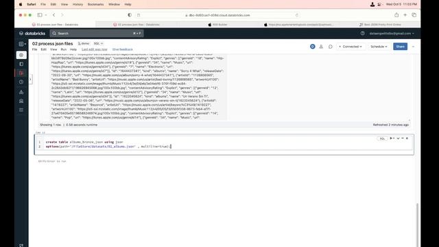 Parse / Process Nested JSON File using Databricks смотреть онлайн