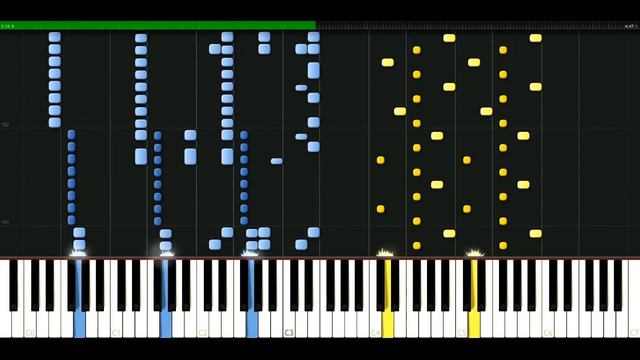Billy Idol - Rebel Yell [Piano Tutorial] Synthesia | passkeypiano смотреть онлайн