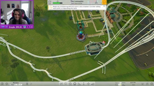 First Look: RollerCoaster Tycoon World (Part 4) смотреть онлайн