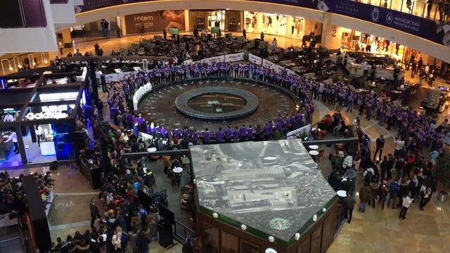 Репетиция презентации Samsung Galaxy 9 в Афимолле смотреть онлайн