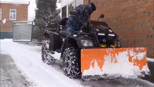 Уборка снега Cf 500 2a смотреть онлайн