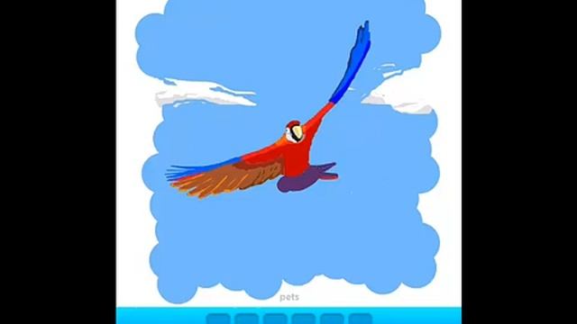 Parrot on Draw Something by @Omersam смотреть онлайн