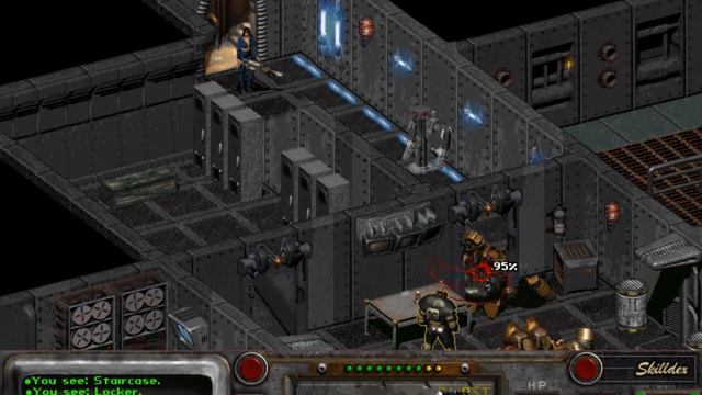Fallout 2 - part 315 - final battle - Enclave - gameplay - hardest difficulty смотреть онлайн