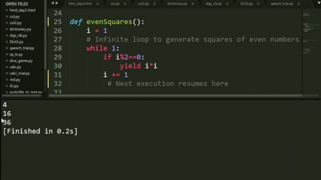 Python Lect 28: Generator in Python | Python Tutorial смотреть онлайн