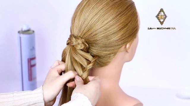 Красивая прическа на длинные волосы смотреть онлайн