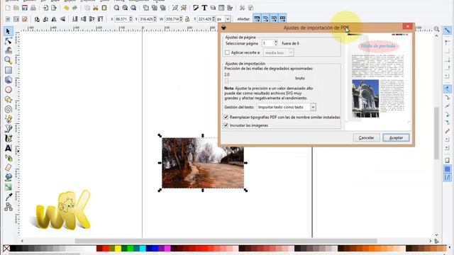 Inkscape español en Windows 8 Curso completo, Como importar y configurar archivos, Capitulo No-6 смотреть онлайн
